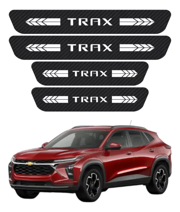 Sticker Protector De Estribos Chevrolet Trax Diseño 1