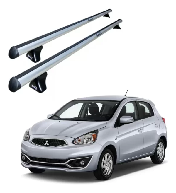 Barras Portaequipaje Para Mitsubishi Mirage 2015 - 2019