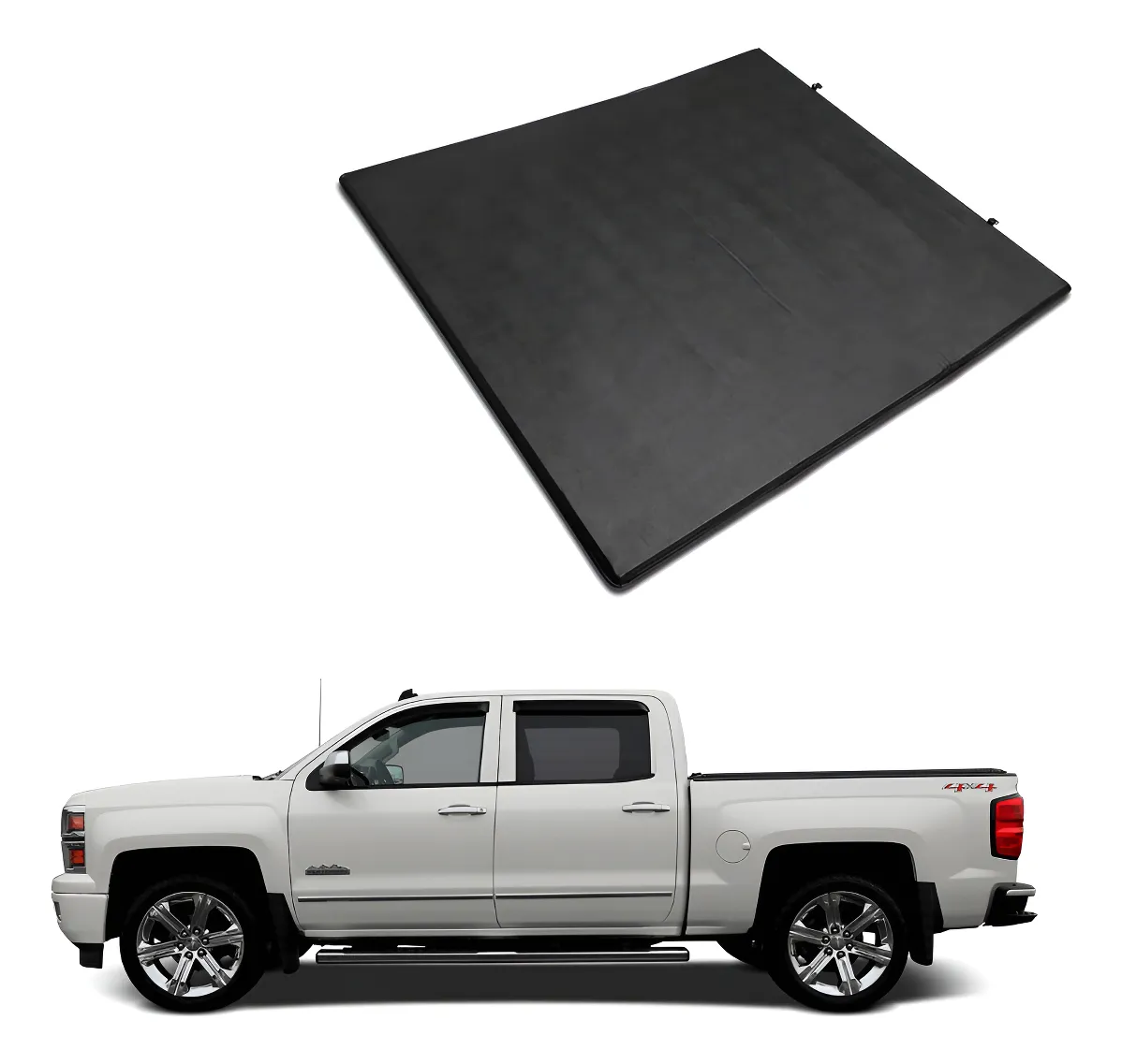 Tapa Cubre Batea Soft Tri Chevrolet Silverado 2014 - 2018 - Image 1