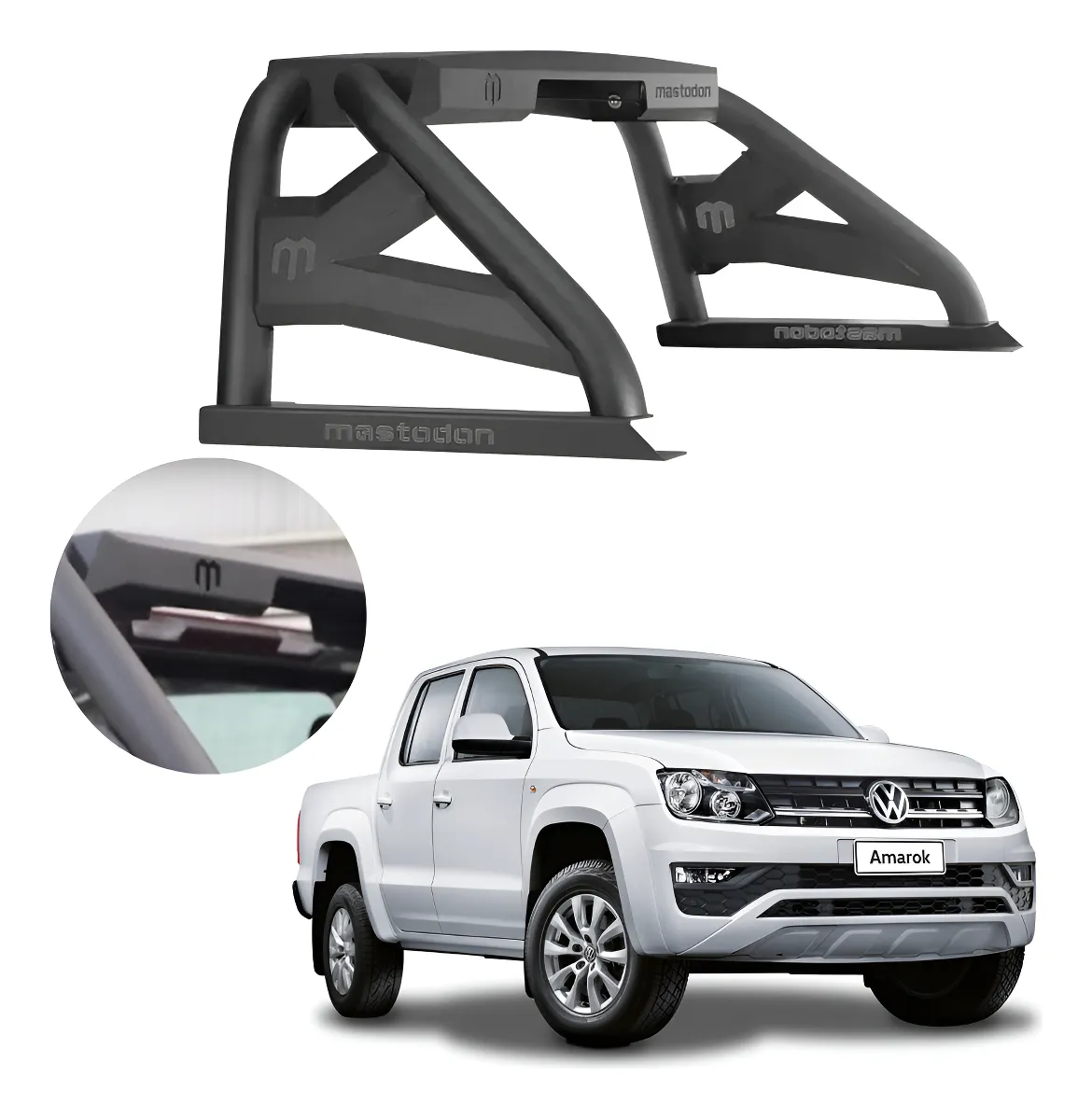 Roll Bar Sport Bar Aero Para Volkswagen Amarok 2010 - 2024 - Image 1