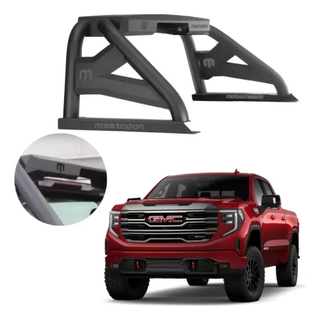 Roll Bar Sport Bar Aero Para Gmc Sierra Del 2007 Al 2023