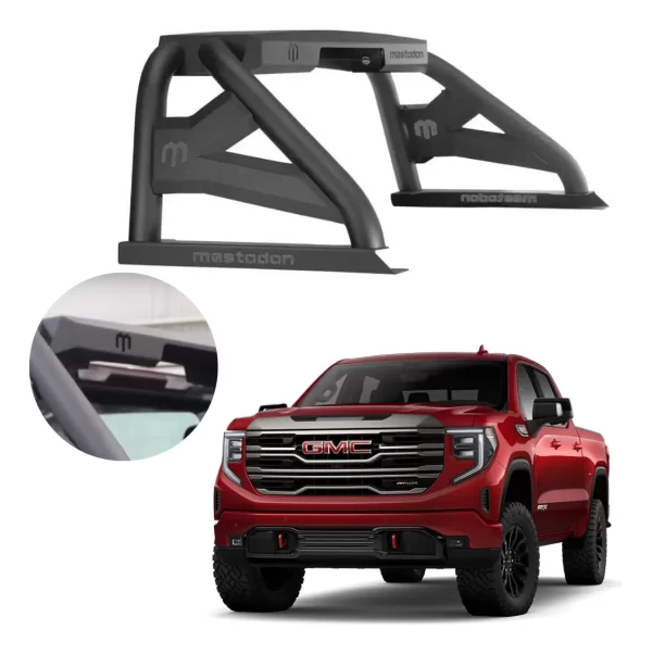 Roll Bar Sport Bar Aero Para Gmc Sierra Del 2007 Al 2023