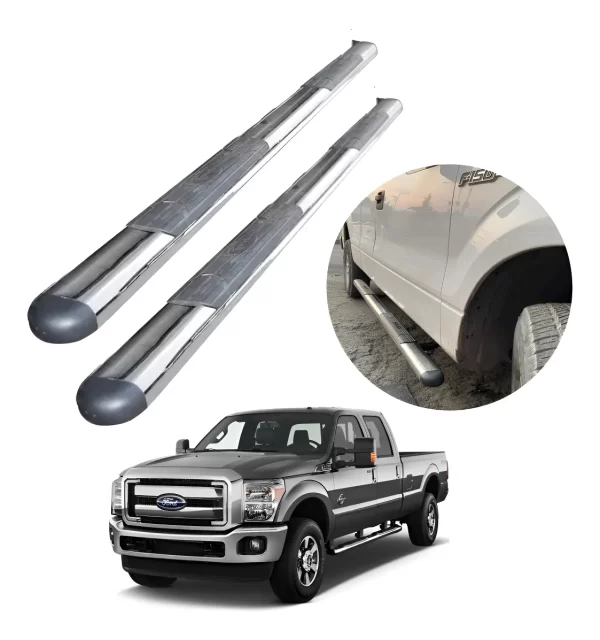Estribos Gh Para Ford Super Duty Doble Cabina 2007 - 2016