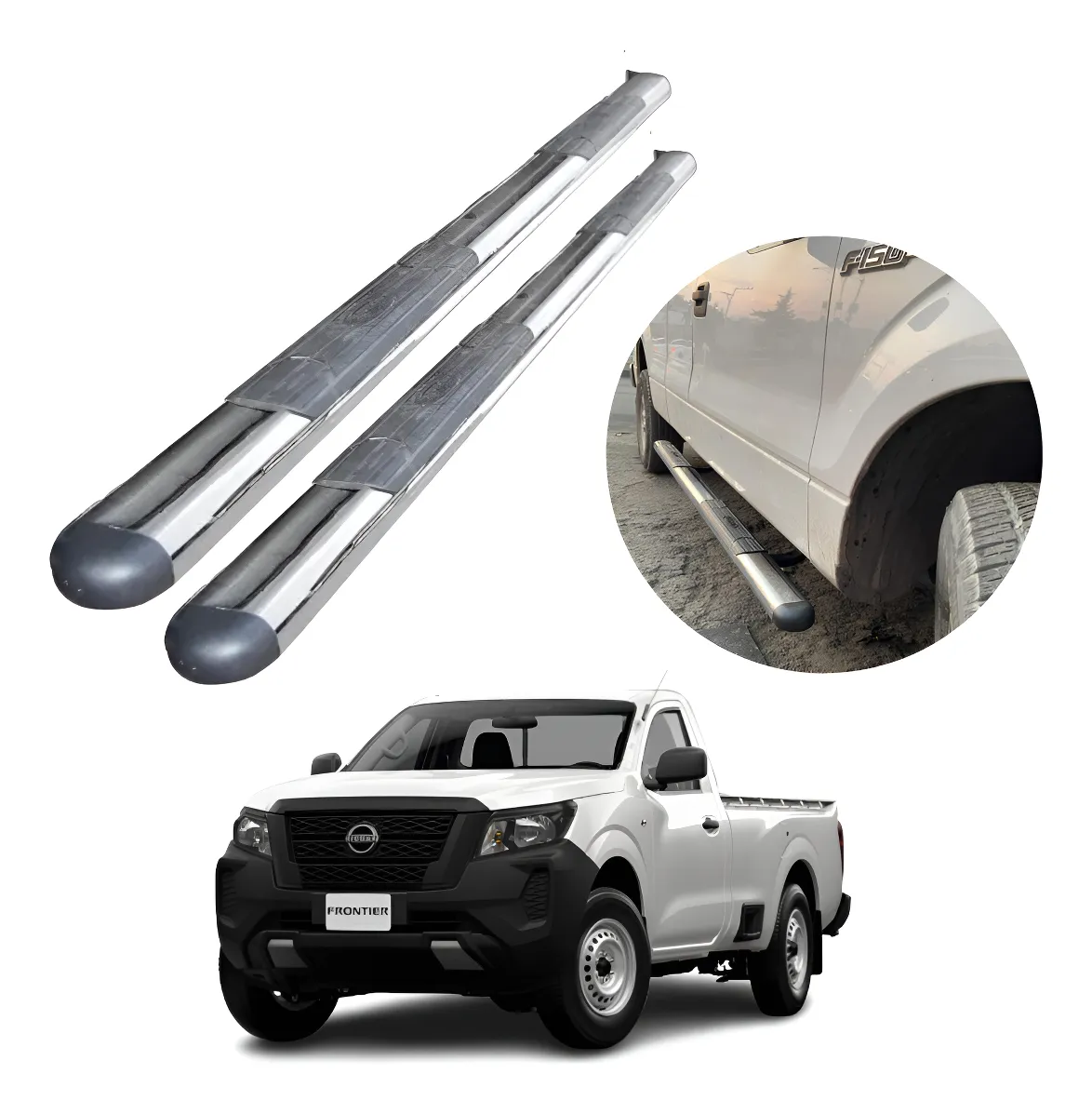 Estribos Gh Para Nissan Frontier Y Np 300 2016 - 2021 - Image 1