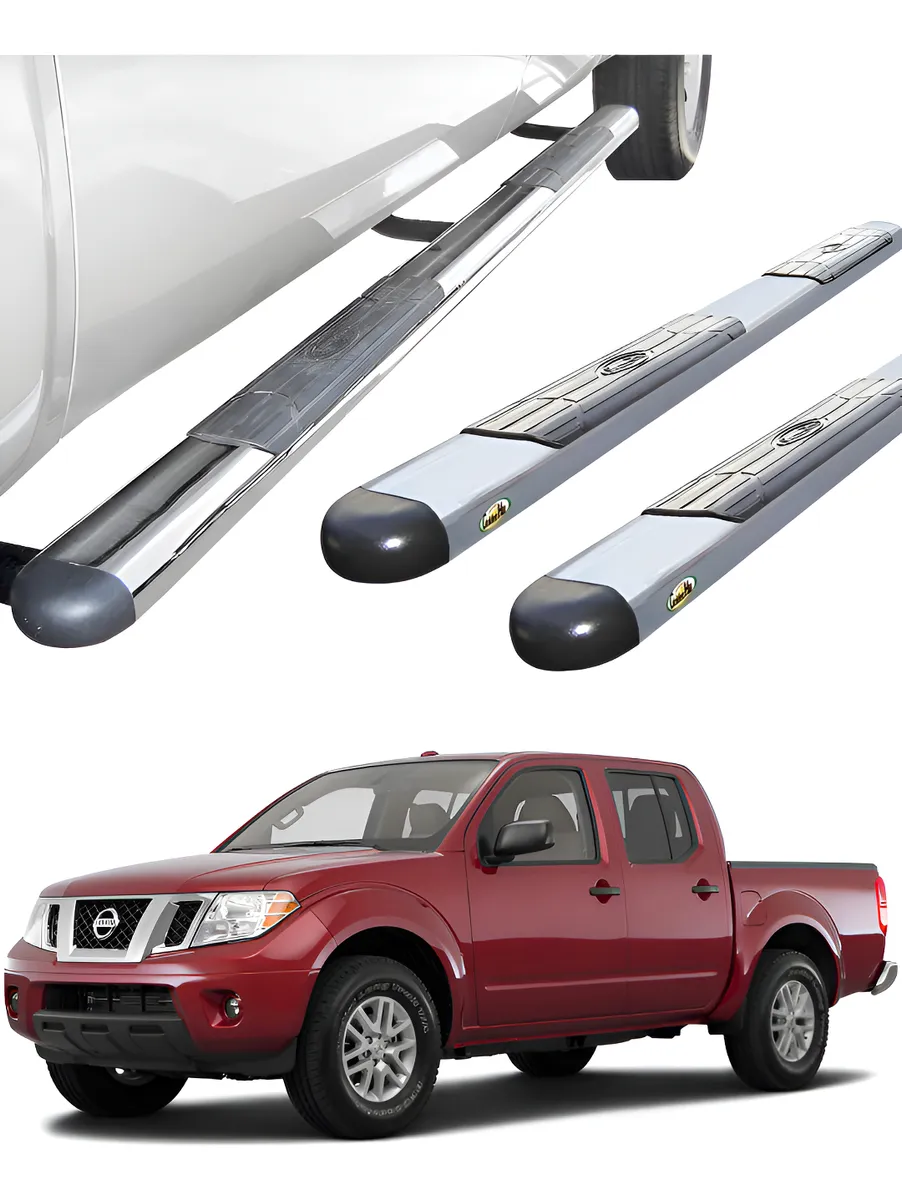 Estribos Gh Para Nissan Frontier Pro 4x V6 2008 - 2017 - Image 1