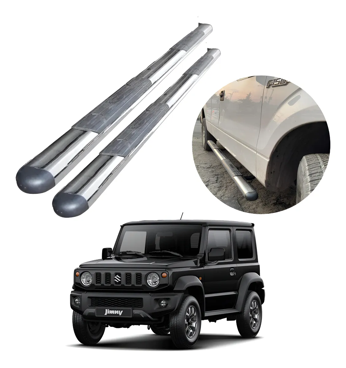Estribos Gh Para Suzuky Jimny 2021 - 2024 - Image 1