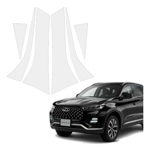 Protección Ppf, Postes Delanteros, Traseros Para Tiggo 7 Pro