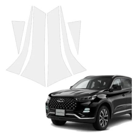 Protección Ppf, Postes Delanteros, Traseros Para Tiggo 7 Pro