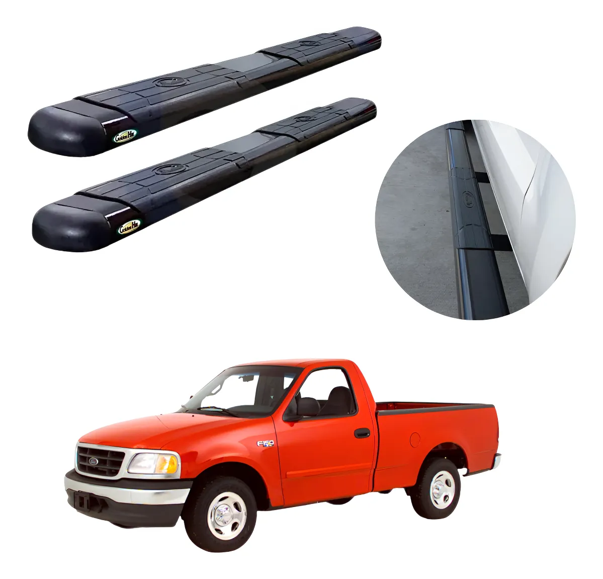 Estribos Gh Para Ford Lobo Cabina Sencilla 1998 - 2003 - Image 1