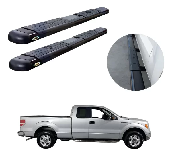 Estribos Gh Para Ford Lobo Cabina Y Media  2004 - 2014