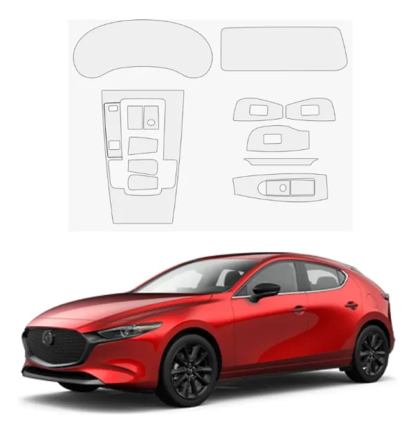 Kit Ppf Interior Para Mazda 3 2025
