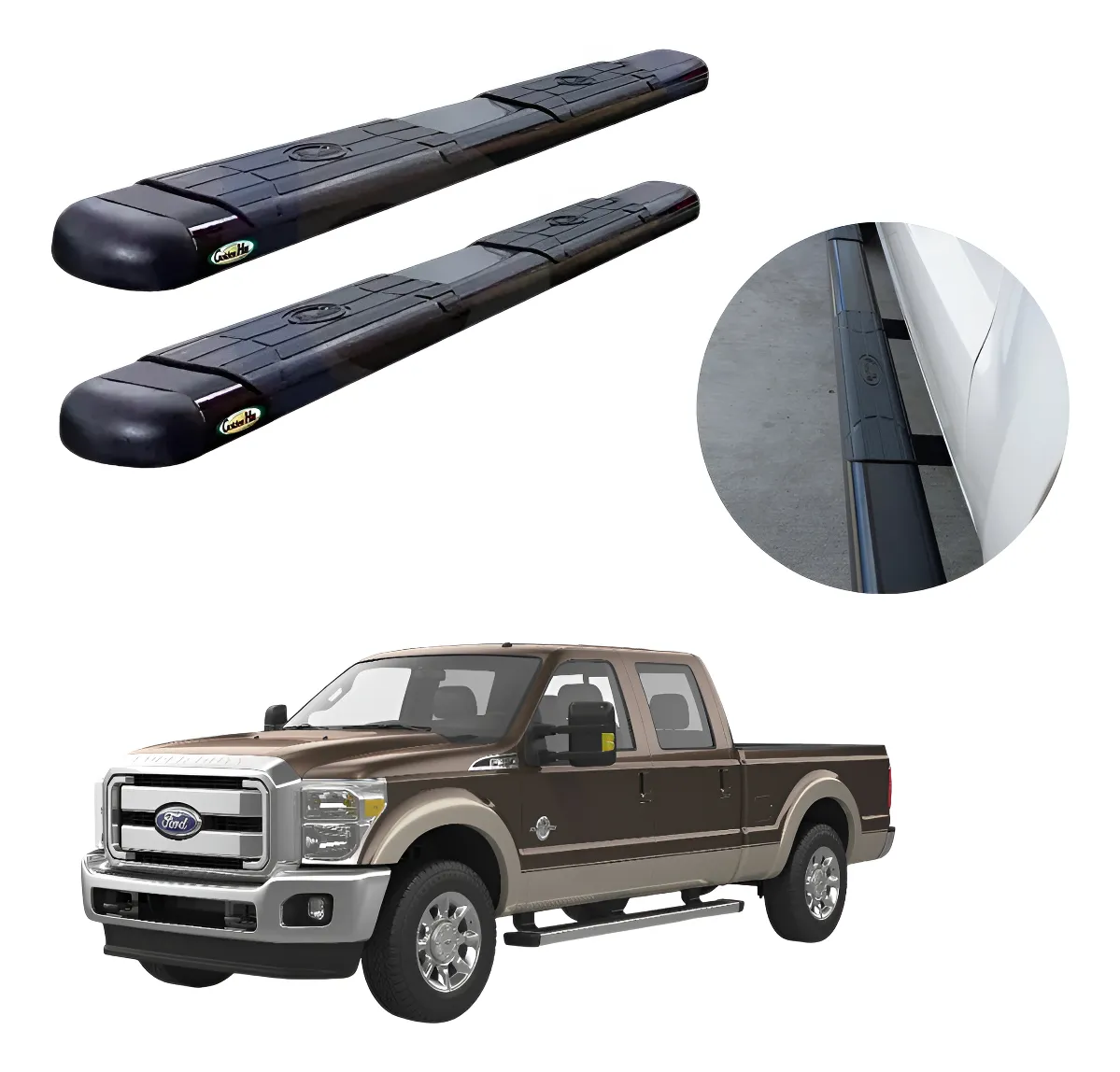 Estribos Gh Para Ford Super Duty 2007 - 2016 - Image 1