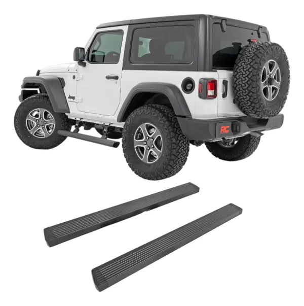 Estribos Electricos Rc Para Jeep Jl 2 Puertas 2018 - 2024