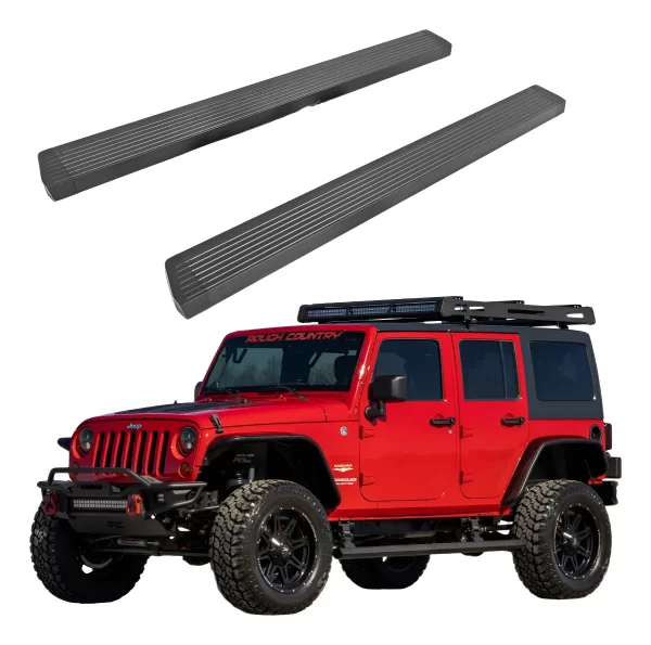 Estribos Electricos Rc Para Jeep Jk 4 Puertas 2007 - 2018