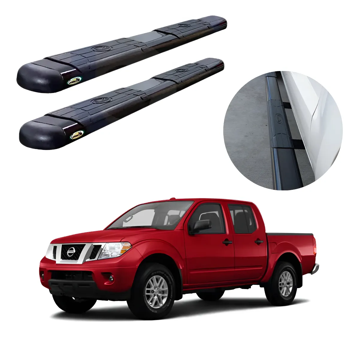 Estribos Gh Para Nissan Frontier Pro 4x 2008 - 2017 - Image 1