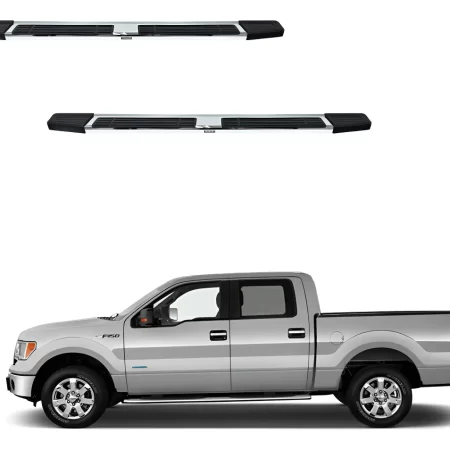 Estribos Mg 71 Para Ford Lobo F150 Doble Cabina 2004 - 2014