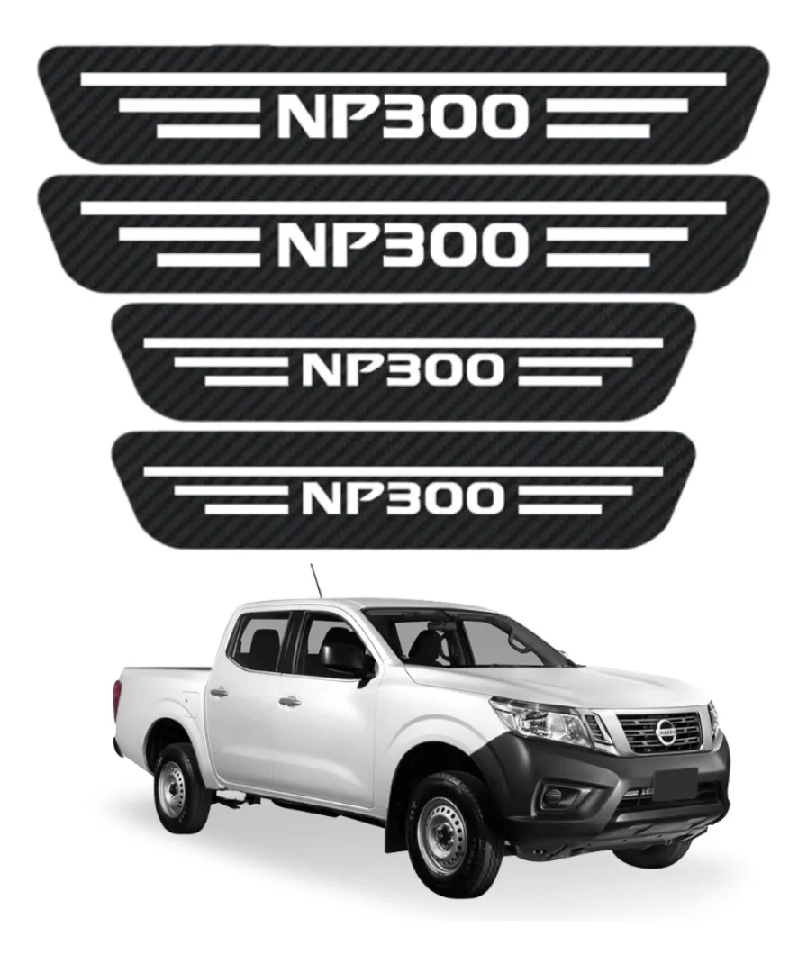 Sticker Protección De Estribos Para Nissan Np300 Diseño 9 - Image 1