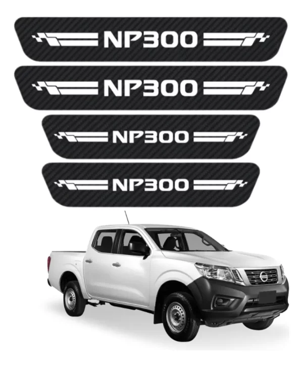 Sticker Protección De Estribos Para Nissan Np300 Diseño 10