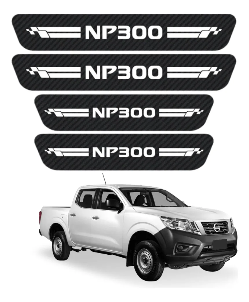 Sticker Protección De Estribos Para Nissan Np300 Diseño 10 - Image 1