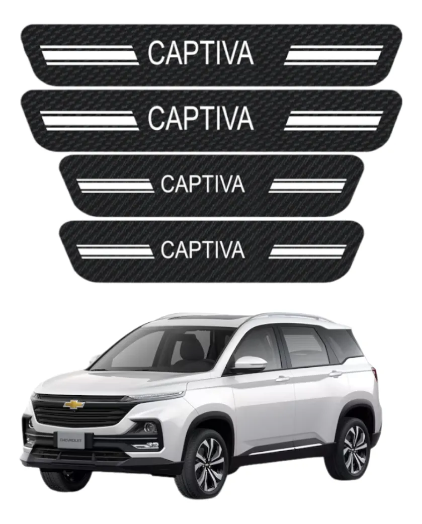 Sticker Protección De Estribos Para Chevrolet Captiva - Image 1