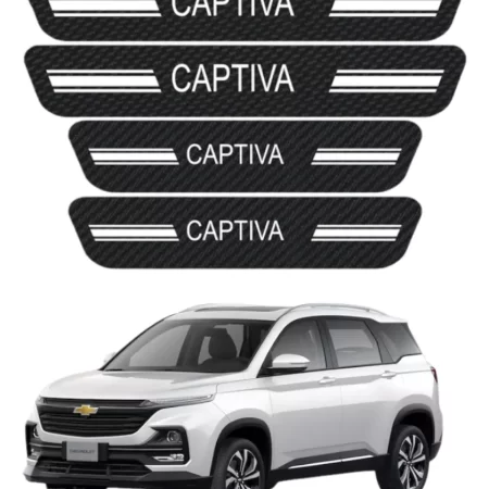Sticker Protección De Estribos Para Chevrolet Captiva