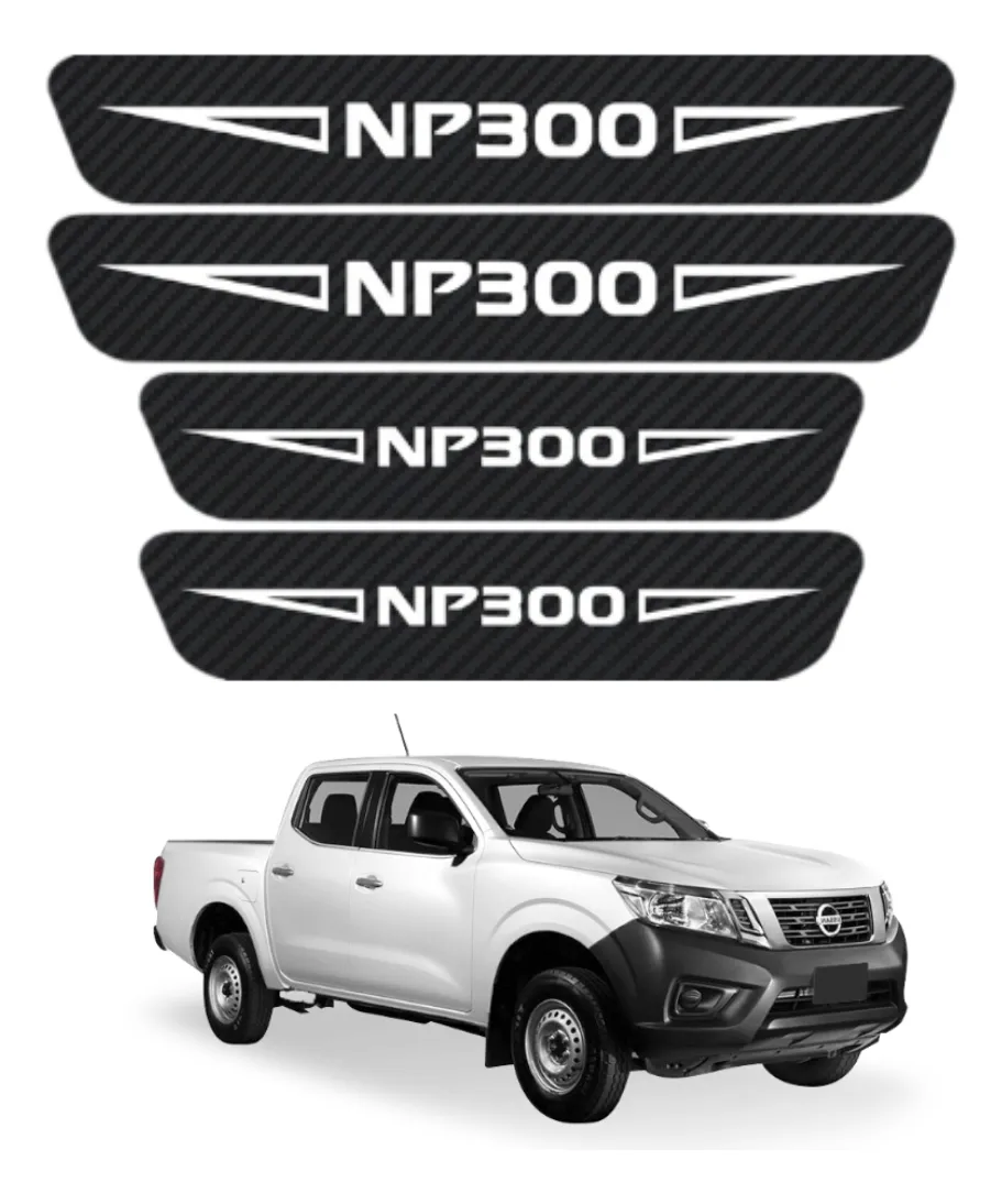 Sticker Protección De Estribos Para Nissan Np300 Diseño 6 - Image 1