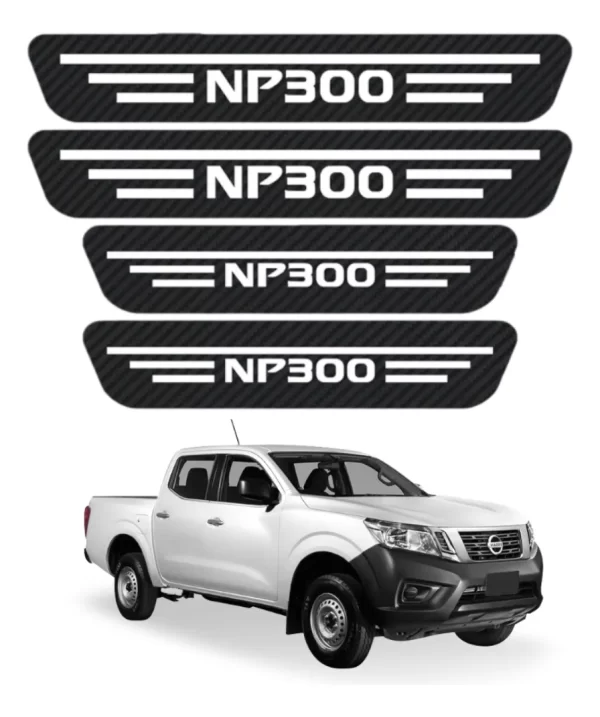 Sticker Protección De Estribos Para Nissan Np300 Diseño 9