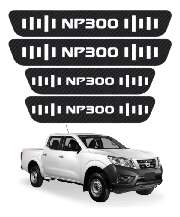 Sticker Protección De Estribos Para Nissan Np300 Diseño 8