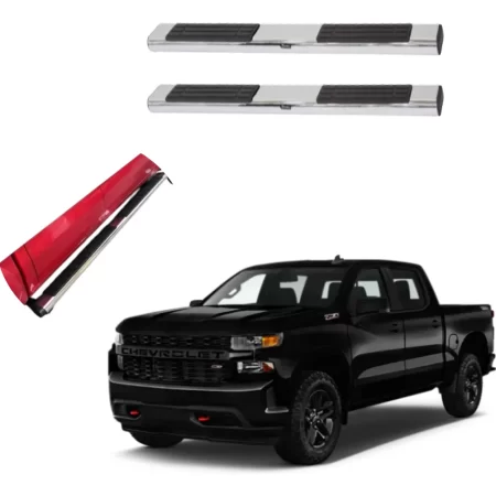 Estribos Recto Para Chevrolet Silverado 2019 -2023