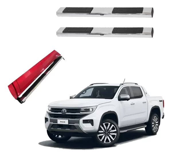 Estribos Recto Para Volkswagen Amarok 2021 - 2024