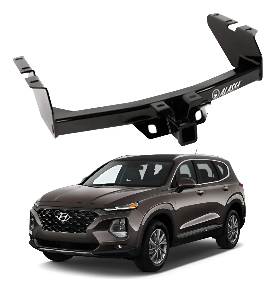 Tiron Jalon De Arrastre Hyundai Santa Fe 2 Escapes S/t 17-21 - Image 1