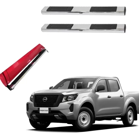 Estribos Recto Para Nissan Np300 Frontier 2016 - 2023