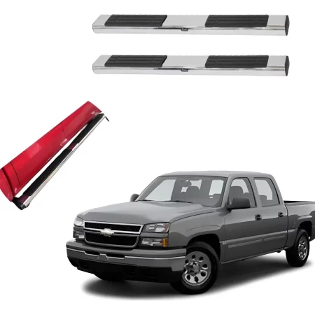 Estribos Recto Para Chevrolet Silverado 1999 -2007