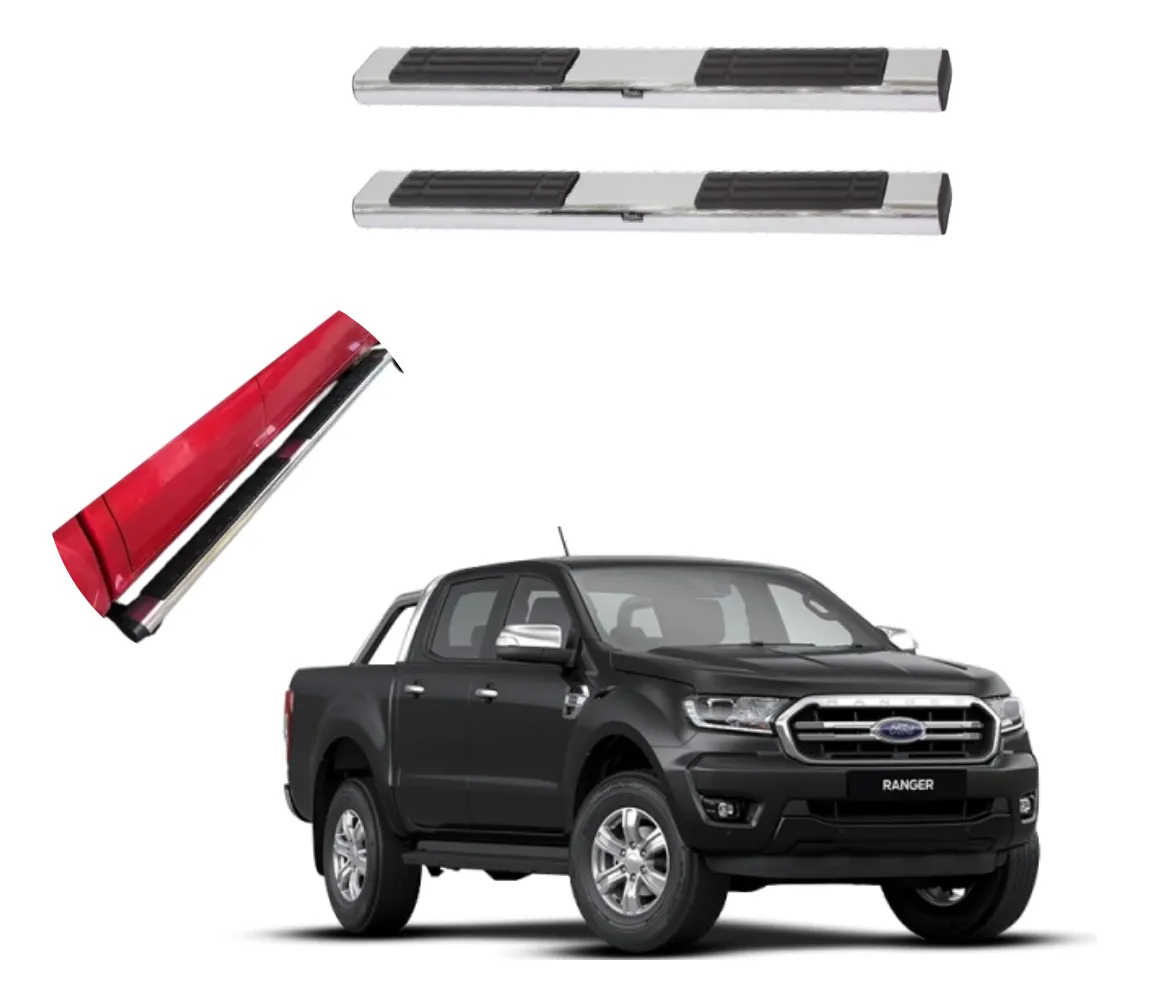 Estribos Recto Para Ford Ranger 2013 - 2022 - Image 1
