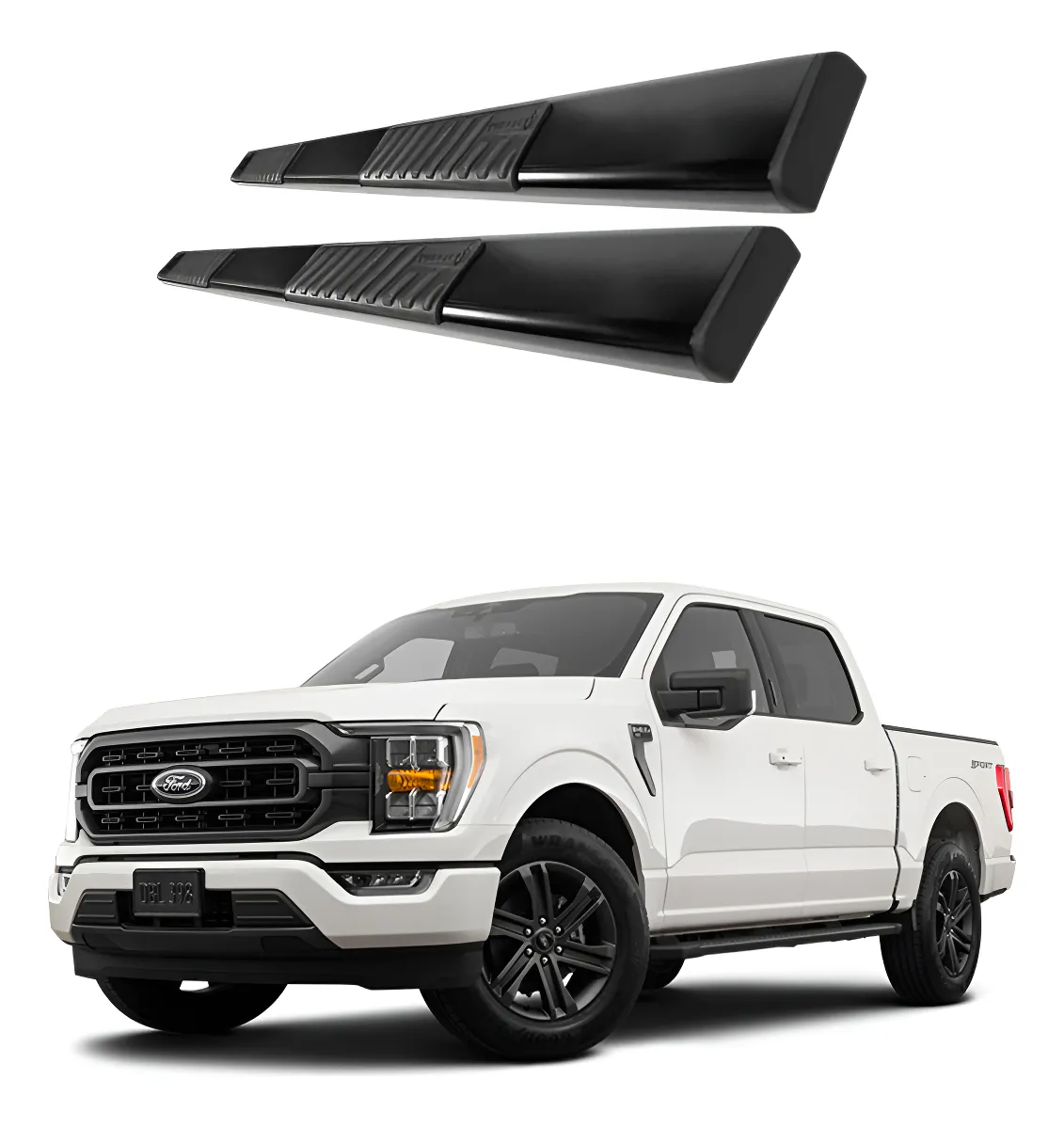 Estribos Recto Para Ford F150 Lobo 2015 - 2023 - Image 1