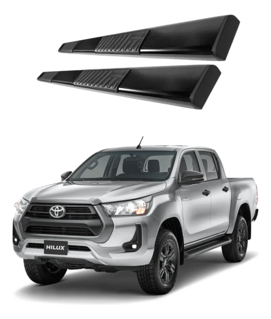 Estribos Recto Para Toyota Hilux 2016 - 2023 - Image 1