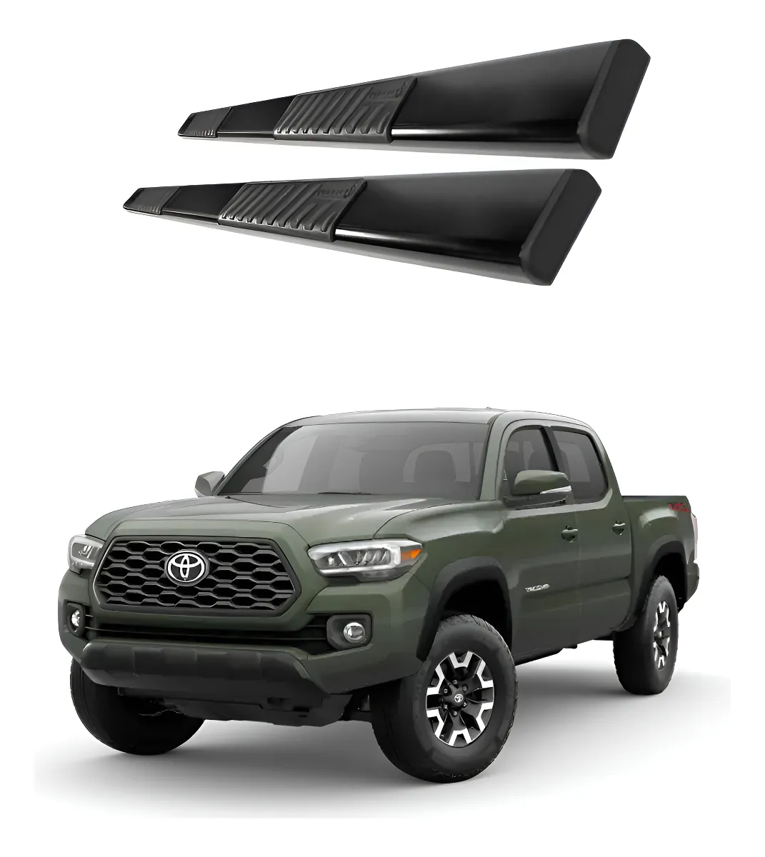 Estribos Recto Para Toyota Tacoma 2016 - 2023 - Image 1