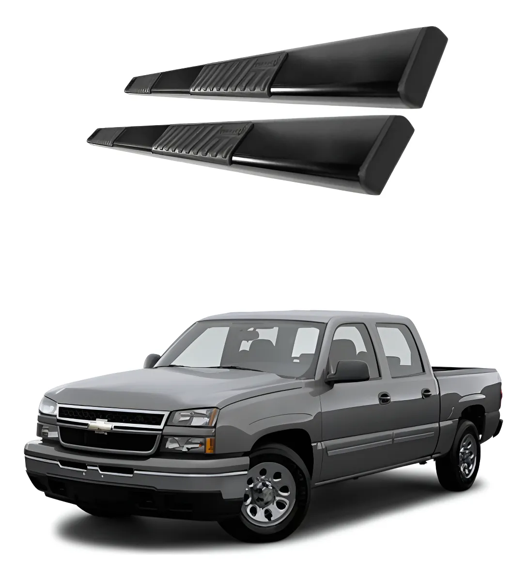 Estribos Recto Para Chevrolet Silverado 1999 - 2007 - Image 1