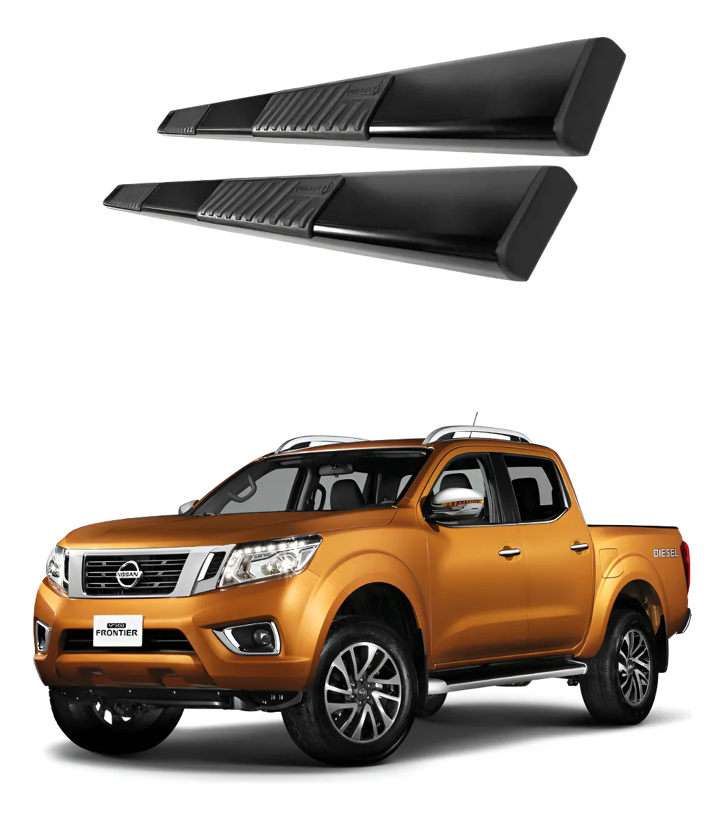 Estribos Recto Para Nissan Np 300 Frontier 2016 - 2023 - Image 1