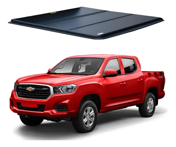 Tapa De Batea Tri-fold Para S-10 Max 2023-2024 Doble Cabina