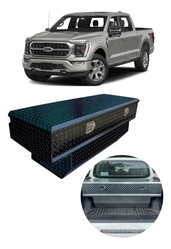 Caja De Herramientas Ford F150 Lobo 2016-2024+ C/resaques