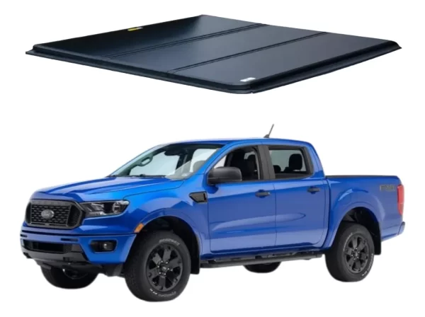 Tapa De Batea Tri-fold Para Ranger 2012-2022 Doble Cabina