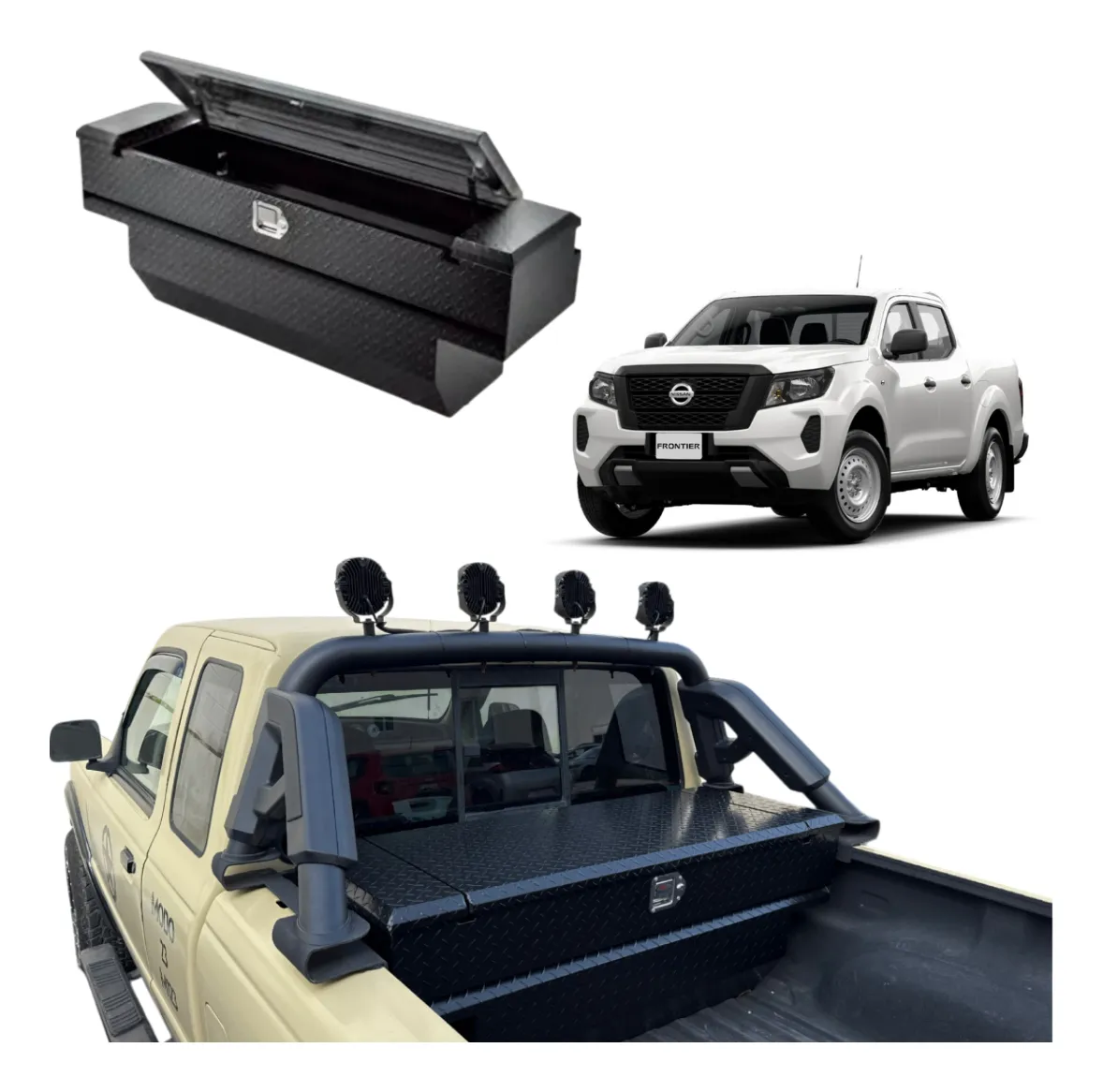 Caja De Herramientas Nissan Frontier 2016-2024+ C/roll Bar - Image 1