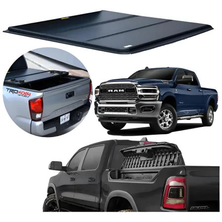 Tapa Cubre Batea Con Luz Led Para Ram C/ Rambox 2009 - 2024