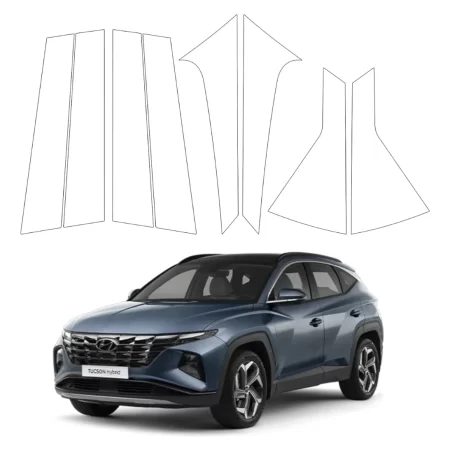 Proteccion De Ppf Postes Exteriores Para Tucson 2024