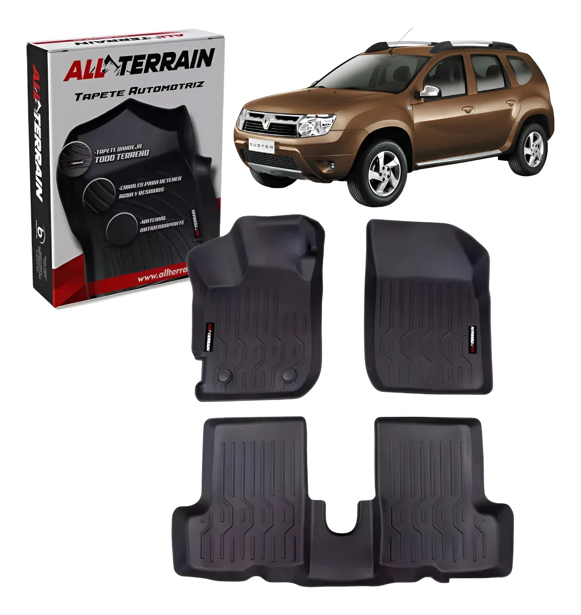 Juego De Tapetes All Terrain Para Renault Duster 2013-2022 - Image 1