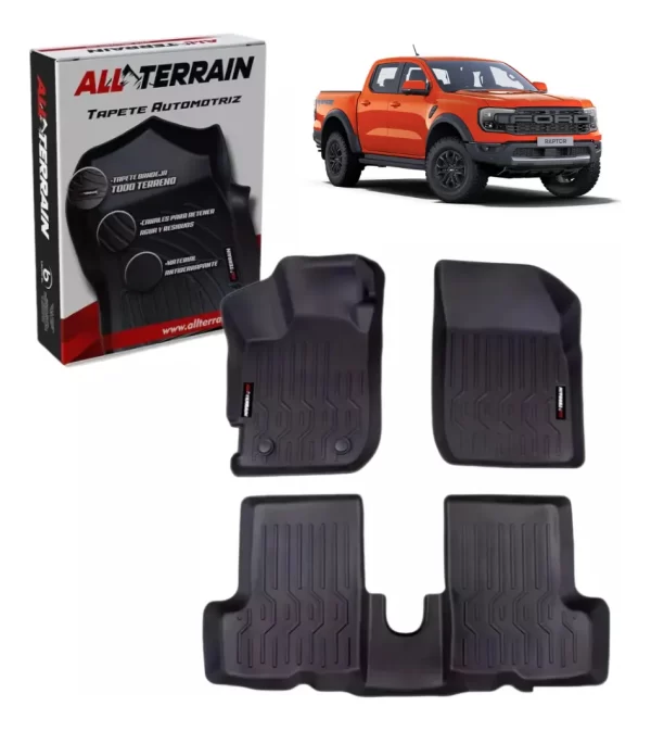 Juego De Tapetes All Terrain Para Ranger Raptor 2024 Al 2025