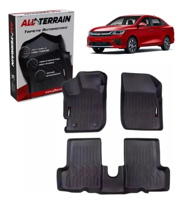 Juego De Tapetes All Terrain Para Chevrolet Aveo 2024 2025