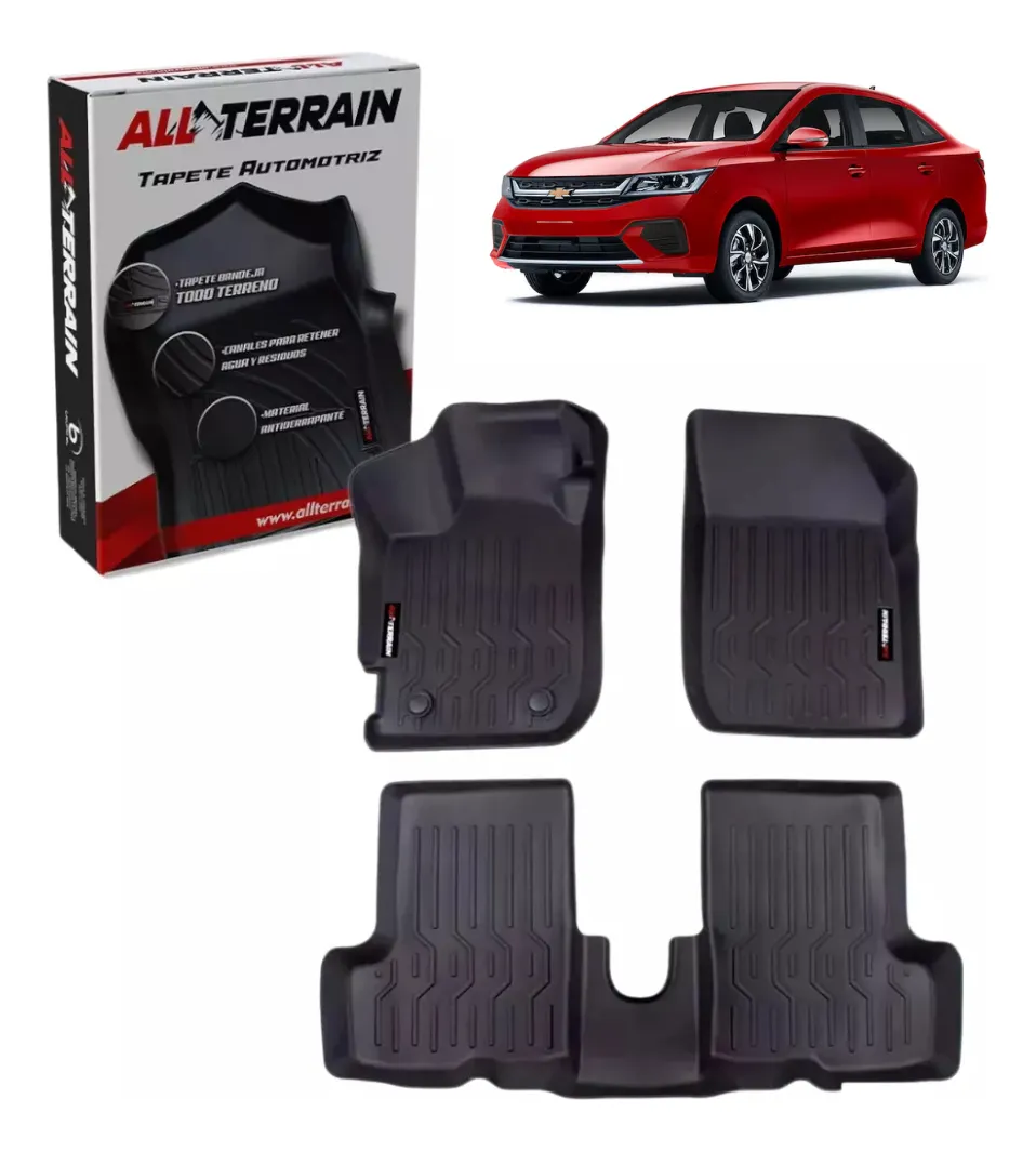 Juego De Tapetes All Terrain Para Chevrolet Aveo 2024 2025 - Image 1