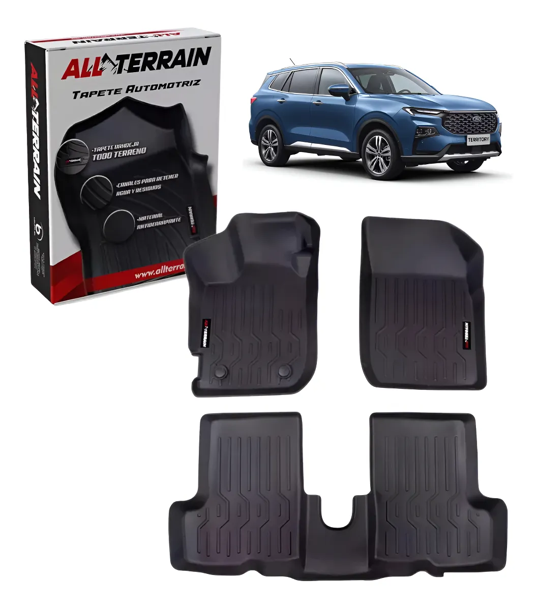 Juego De Tapetes All Terrain Para Ford Territory 2020 2024 - Image 1
